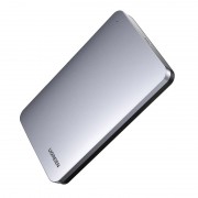 Ugreen external hard drive HDD SSD housing case SATA III (6 Gbps) 2,5' USB 3.2 Gen 2 USB Typ C + cable 0,5 m gray (70499 CM300)