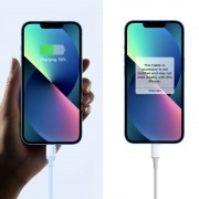 Ugreen fast charging cable USB Type C - Lightning (MFI certified) chip C94 Power Delivery 1m blue (US387 20313)