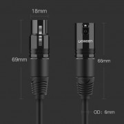 Ugreen microphone cable extension cord XLR (female) - XLR (male) 15 m (AV130) (20716)