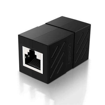 Ugreen network cable connector Ethernet RJ45 10 Gbps black (NW114 20390)