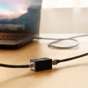 Ugreen network cable connector Ethernet RJ45 10 Gbps black (NW114 20390)
