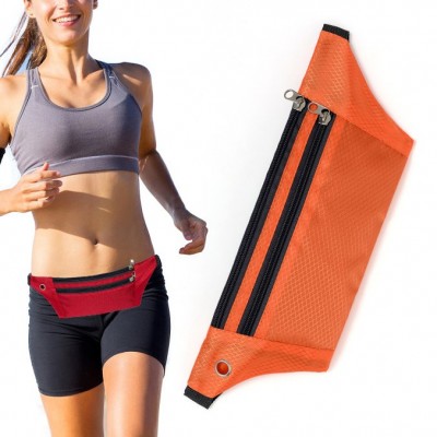 Ultimate Running Belt with headphone outlet  orange