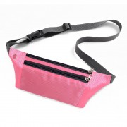 Ultimate Running Belt with headphone outlet  pink