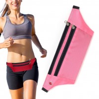 Ultimate Running Belt with headphone outlet  pink