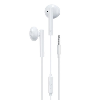 WK Design wired mini jack 3,5mm earphones white (YA01 3.5mm white)