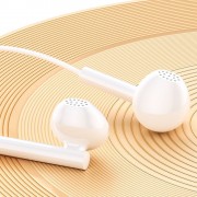 WK Design wired mini jack 3,5mm earphones white (YA01 3.5mm white)