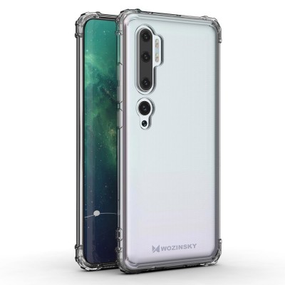Wozinsky Anti Shock durable case with Military Grade Protection for Xiaomi Mi Note 10 / Mi Note 10 Pro / Mi CC9 Pro transparent