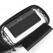 Wozinsky Bike Front Storage Bag Bicycle Frame Phone Case 2L black (WBB17BK)