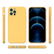 Wozinsky Color Case silicone flexible durable case iPhone 12 Pro green