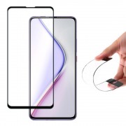 Wozinsky Full Cover Flexi Nano Glass Hybrid Screen Protector with frame for Xiaomi Redmi K30 Pro / Poco F2 Pro black