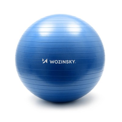 Wozinsky Gymnastic ball 65cm blue