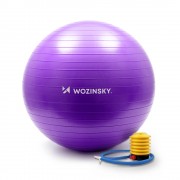Wozinsky Gymnastic ball 65cm purple