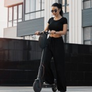 Wozinsky Waterproof electric scooter handlebar bag 4L black (WSB1BK)