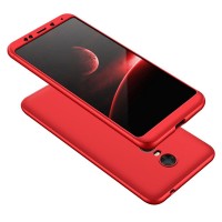 GKK 360 Protection Full Body Cover θήκη για Xiaomi Redmi 5 Plus κόκκινο