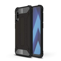 Hybrid Armor Θήκη Rugged Cover για Samsung Galaxy A70 μαύρο
