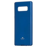 Mercury Goospery Soft Feeling Θήκη TPU Gel Cover για Samsung Galaxy Note 8 N950 μπλε