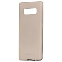 Mercury Goospery Soft Feeling Θήκη TPU Gel Cover για Samsung Galaxy Note 8 N950 μπεζ