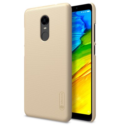 Nillkin Super Frosted Shield θήκη για Xiaomi Redmi 5 Plus χρυσό