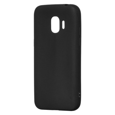 Hurtel Soft Matt TPU θήκη για Samsung  Galaxy J2 Pro J210 μαύρη