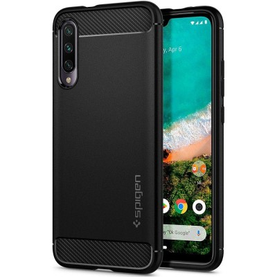 Spigen Rugged Armor Xiaomi Mi A3 Μαύρο