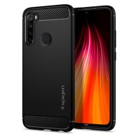 Spigen Rugged Armor Xiaomi Redmi Note 8 Matte Μαύρο