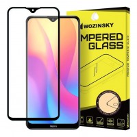 Wozinsky Tempered Glass Full Glue Super Tough Screen Protector Full Coveraged με Frame Case Friendly για Xiaomi Redmi 8 μαύρο