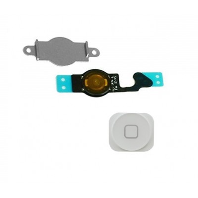 Home button για Apple iPhone 5 Λευκό