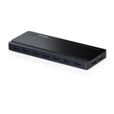 TP-LINK UH720 v3 USB 3.0 Hub 7 Θυρών με σύνδεση USB-A & Θύρα Φόρτισης και Εξωτερική Παροχή Ρεύματος