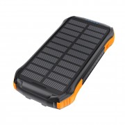 Choetech solar powerbank with inductive charging 10000mAh Qi 5W orange (B659)