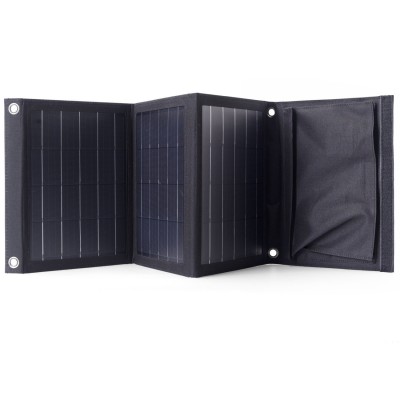 Choetech solar tourist charger 22W foldable solar charger 2x USB black (SC005)