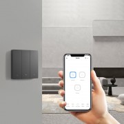 Sonoff Smart 1-Channel Wi-Fi Wall Switch Black (M5-1C-86)