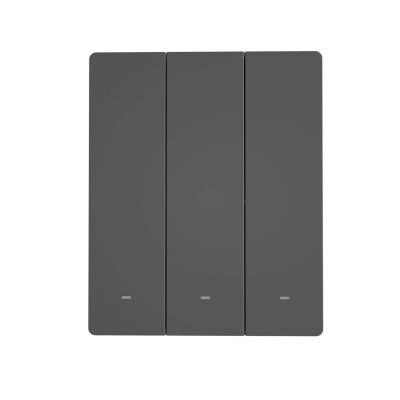 Sonoff Smart 3-Channel Wi-Fi Wall Switch Black (M5-3C-80)