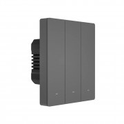 Sonoff Smart 3-Channel Wi-Fi Wall Switch Black (M5-3C-80)