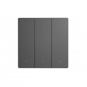 Sonoff Smart 3 Channel WiFi Wall Switch Black (M5-3C-86)