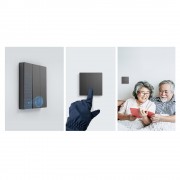 Sonoff smart 2-channel Wi-Fi wall switch black (M5-2C-86)