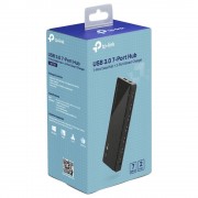 TP-LINK UH720 v3 USB 3.0 Hub 7 Θυρών με σύνδεση USB-A & Θύρα Φόρτισης και Εξωτερική Παροχή Ρεύματος