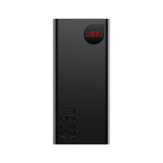 Baseus Adaman Power Bank 20000mAh 22.5W με 2 Θύρες USB-A και Θύρα USB-C Quick Charge 3.0 Μαύρο Baseus Adaman Power Bank 20000mAh 22.5W με 2 Θύρες USB-A και Θύρα USB-C Quick Charge 3.0 Μαύρο