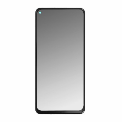 Γνήσια Οθόνη + Πλαίσιο για Xiaomi Redmi Note 9 Γκρι 560003J15S00 (original service pack)