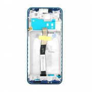 Γνήσια Οθόνη + Πλαίσιο για Xiaomi Redmi Note 9S aurora blue 560003J6A100 (original service pack)