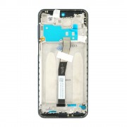 Γνήσια Οθόνη + Πλαίσιο για Xiaomi Redmi Note 9 Pro Μαύρο 560003J6B200 (original service pack)