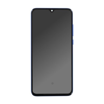 Γνήσια Οθόνη + Πλαίσιο για Xiaomi Mi 9 Lite Μπλε 5600040F3B00 (original service pack)