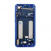 Γνήσια Οθόνη + Πλαίσιο για Xiaomi Mi 9 Lite Μπλε 5600040F3B00 (original service pack)