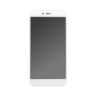 Γνήσια Οθόνη + Πλαίσιο για Xiaomi Redmi 5A Λευκό 5604100130B6 (original service pack)