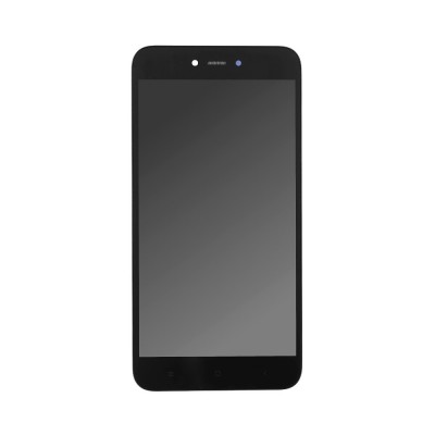 Γνήσια Οθόνη + Πλαίσιο για Xiaomi Redmi Note 5A Prime Μαύρο 5606100080 (original service pack)
