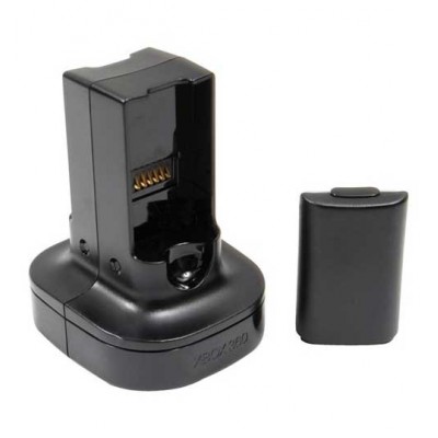Xbox 360 Quick Charge KIT με Μπαταρία 2400mAh - Black