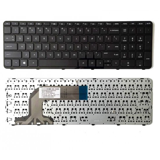 Πληκτρολόγιο Laptop HP Pavilion 15R 15E 15N 15T 15-N 15-E 15-E000 15-N000 15-N100 με Frame