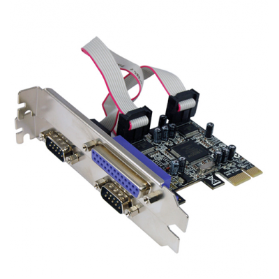 PCI Interface Card STLab I-294 1xParallel 2xSerial