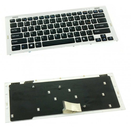 Πληκτρολόγιο Laptop Sony VGN SR SR130 SR140 VGN-SR410J/B with frame