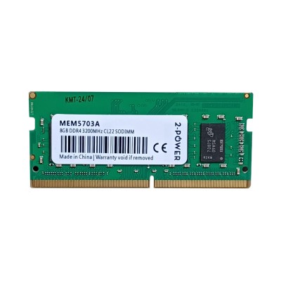 2-Power MEM5703A 8GB DDR4 3200MHz Laptop