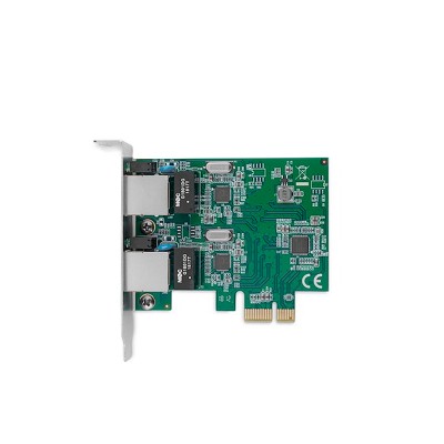 Dual Port Gigabit PCI Express Network Adapter Card Low Profile